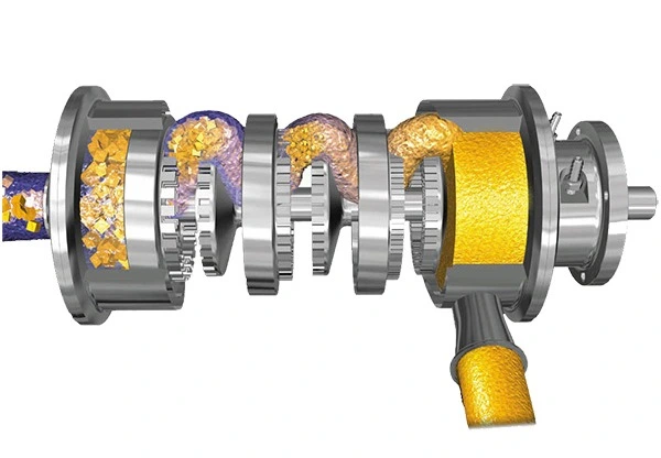 In-Line Emulsifier Mixer for Single-Pass Emulsification